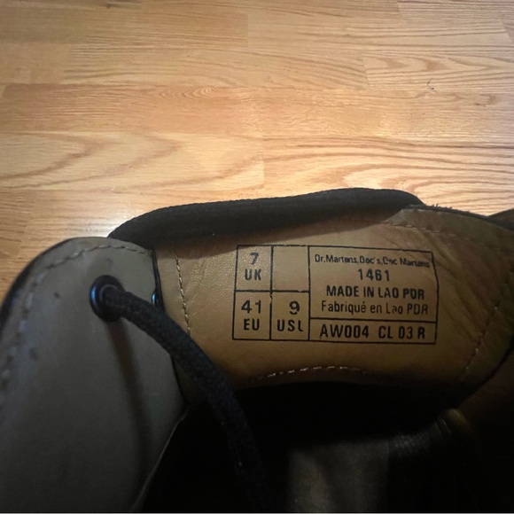 Dr. Martens 1461 Patent Leather Oxfords Women Sz 9 Great Condition - Picture 4 of 4